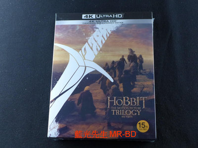 [藍光先生4K] 哈比人三部曲 The Hobbit Trilogy UHD 六碟導演加長版套裝