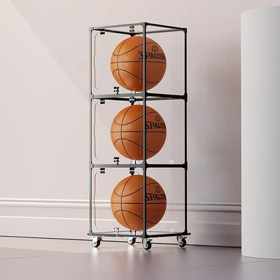 高透明籃球亞克力展示盒簽名球盒收納盒籃球珍藏展示架足球防塵罩