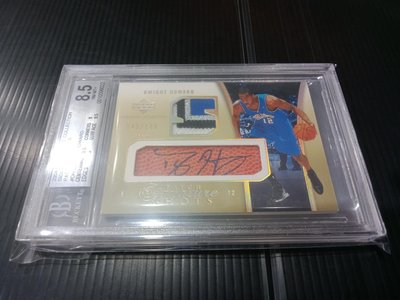 2004 Exquisite Dwight Howard 魔獸 限量 100 張木盒簽 BGS