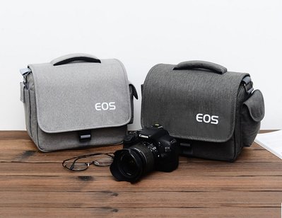 Canon專業復古文藝相機包 單眼相機包 攝影包 側背包 EOS 類單眼 微單眼 數位相機 M6M50M100 5D 6D 防水 全幅機