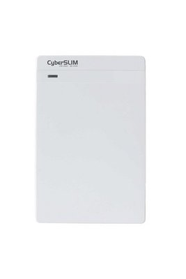 CyberSLIM V25U3 2.5吋 USB3.0 硬碟外接盒 白色