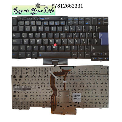 電腦零件Thinkpad聯想X220I T420I T400S W520 T510i T410 W510鍵盤LA筆電配件
