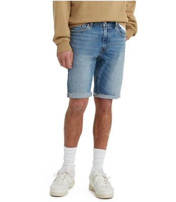 【29-44腰破壞短褲】美國Levis 511 SLIM Shorts Padono 深藍水洗刷白窄管直筒丹寧 牛仔短褲