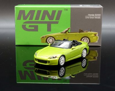 【MASH】現貨特價 Mini GT 1/64 Honda S2000 (AP2) Lime Green #396