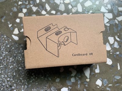 谷歌Google Cardboard手機VR 3D眼鏡虛擬現實魔鏡手工版谷歌紙盒